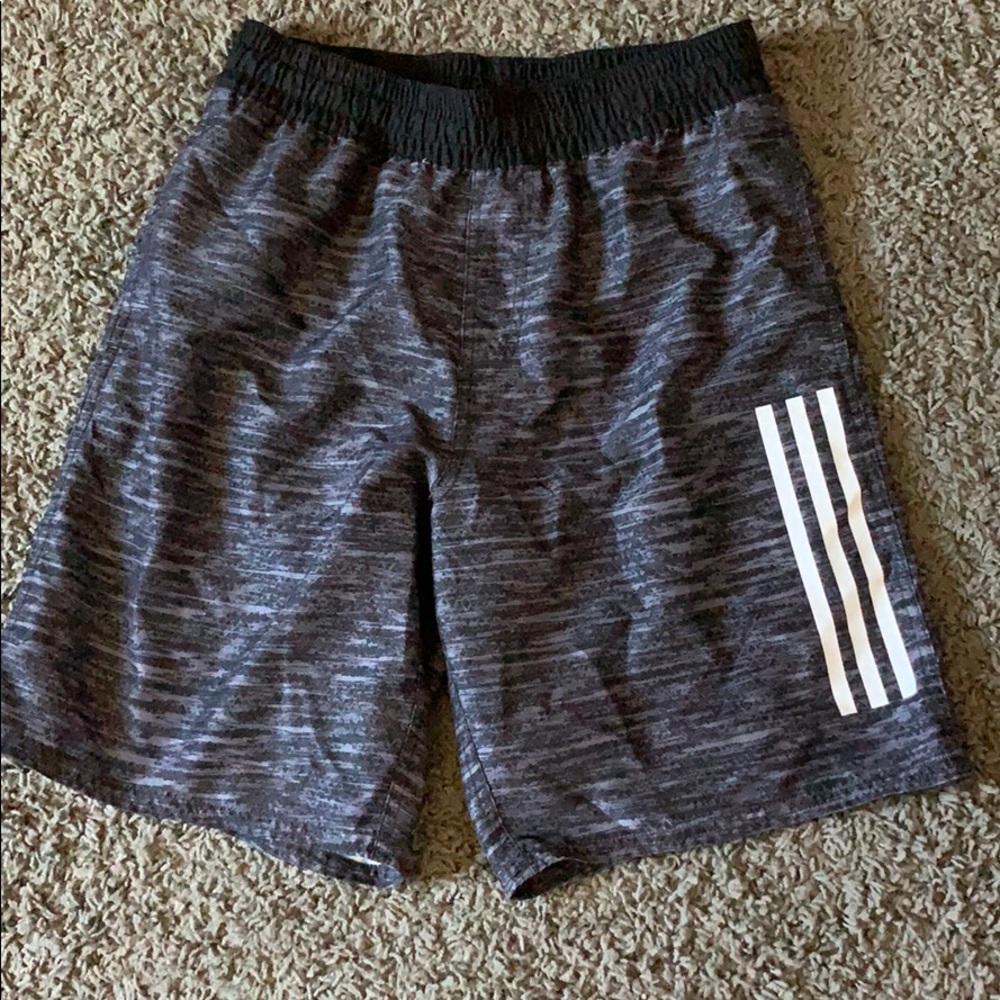 Adidas Grey Men’s size small swim trunks